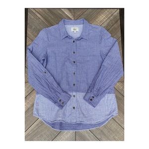 Bass Gingham/seersucker Button up M